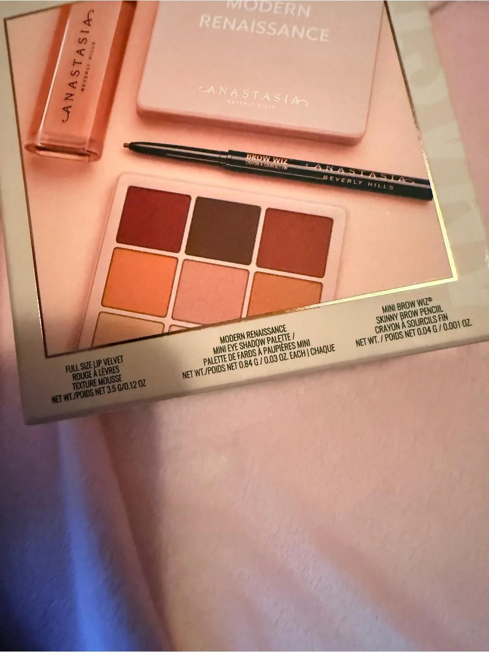 Anastasia Beverly Hills Mini Modern Renaissance Eyes & Lips Kit - Pink Neutrals